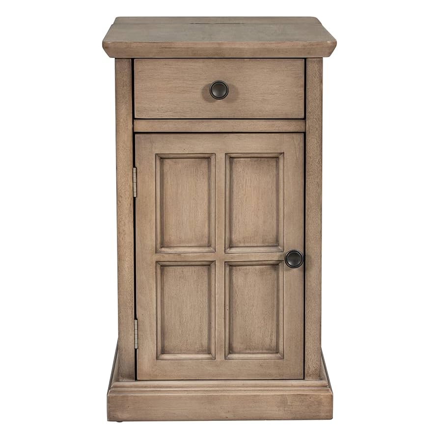 Amazon.com: XD Designs Classic Vintage End Table with USB